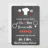 Invitation BBQ Bachelor/Bachelorette (Devant)