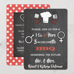 Invitation BBQ Bachelor/Bachelorette
