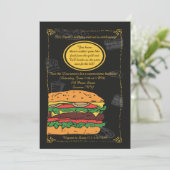 Invitation BBQ Burger Classique (Debout devant)