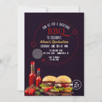 Invitation BBQ Burgers