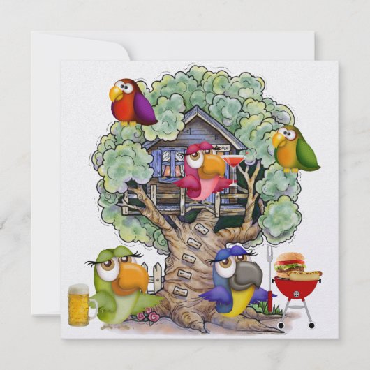 Invitation BBQ - Cocktails - Cocktails - Cocktails - Fête - S (Devant)