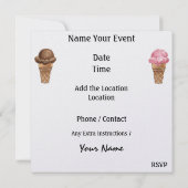 Invitation BBQ Cuire (Dos)