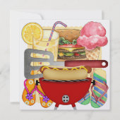 Invitation BBQ Cuire (Devant)