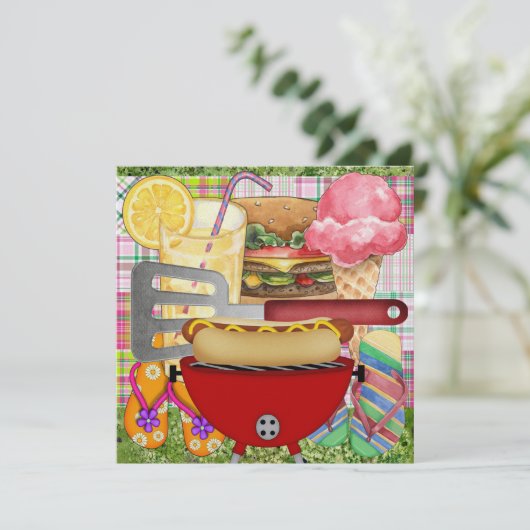 Invitation BBQ Cuisinez dehors - 4 juillet ! SRF (Debout devant)