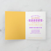 Invitation BBQ D'ÉTÉ Fleur vintage (Intérieur)