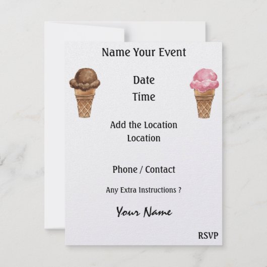 Invitation BBQ - Fête de cuisine - SRF (Dos)