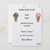 Invitation BBQ - Fête de cuisine - SRF (Dos)