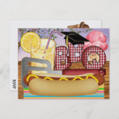 Invitation BBQ - Fête de cuisine - SRF (Devant / Derrière)