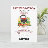 Invitation BBQ fête des pères (Debout devant)