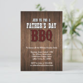 Invitation BBQ Fête des pères (Debout devant)
