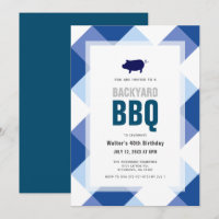 BBQ Pig Roast Marine En vichy Adulte Anniversaire