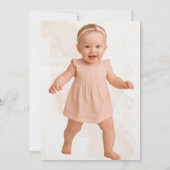 Invitation BBQ Pizza à part épicée amusante Photo Premier ann (Dos)