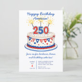 Invitation BBQ pour les 250 ans de l'Amérique (Debout devant)