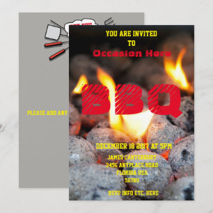 Invitation BBQ pour n'importe quelle occasion -