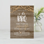 Invitation BBQ - Rustique (Debout devant)