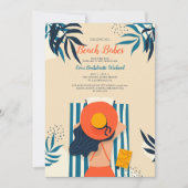 Invitation Beach Babe (Devant)