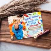Invitation Beach Bash Summer Boy Photo Anniversaire