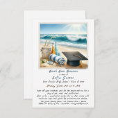 Invitation Beach Bum Bonanza - Soleil, Sable & Célébration! (Devant / Derrière)