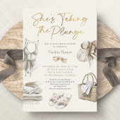 Invitation Beach Coast Tropical Bachelorette Week-end