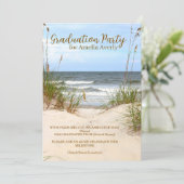 Invitation Beach Graduation Party (Debout devant)
