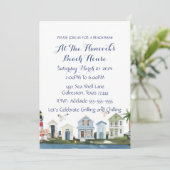 Invitation Beach House Party (Debout devant)