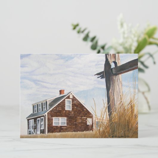 Invitation Beach House Sunrise (Debout devant)