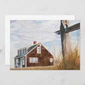 Invitation Beach House Sunrise (Devant / Derrière)