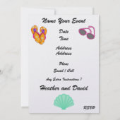 Invitation Beach Party - SRF (Dos)