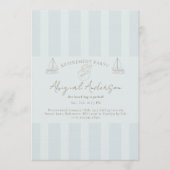 Invitation Beach Retirement Party (Devant)