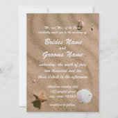 Invitation Beach Serenity Mariage (Devant)