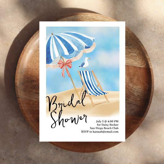 Invitation Beachside Party