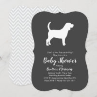 Beagle Chien Baby shower genre neutre