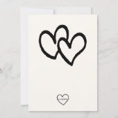 Invitation Bear & Bunny Stuffies Twin Baby Shower (Dos)