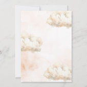 Invitation Bear Gender Reveal Pink and Blue Balloon (Dos)