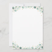 Invitation Bear Greenery Or Genre Baby shower neutre (Dos)