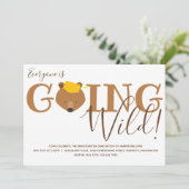 Invitation Bear Kindergarten Graduation (Debout devant)