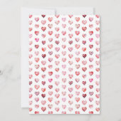 Invitation Bear Red Hearts Camion Anniversaire (Dos)