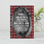 Invitation Bear Trail Woods Adventure Lumbar Jack (Debout devant)