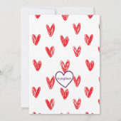 Invitation BEAR-Y First Birthday, cute teddy bear birthday (Dos)