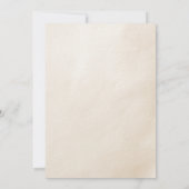 Invitation Bearly Wait Beige Genre Neutre Baby shower (Dos)