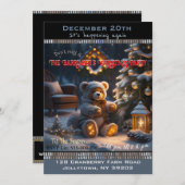 Invitation Bearny pour U Festive Festive Noël Party (Devant / Derrière)