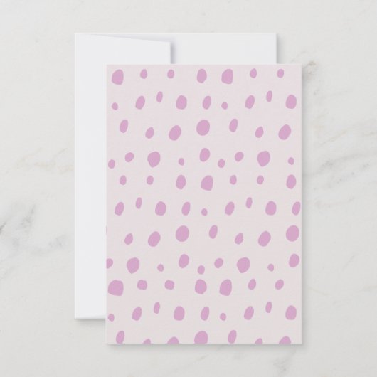 Invitation Bears mignonne Crème glacée Cone Filles Anniversai (Dos)