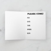 Invitation Béary 1er Jeudi (FILLE) (Intérieur)