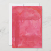 Invitation Beau Amour Floral Est Amour Gay Mariage (Dos)