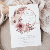 Invitation Beau Boho Blush Mariage Vow Renewal