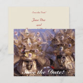 Invitation Beau Couple d'Amants (Devant / Derrière)