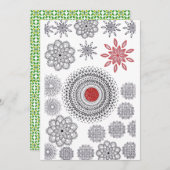 Invitation Beau design (Devant / Derrière)