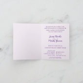 Invitation Beau Halloween Amour Lune Mariage Plié (Intérieur)