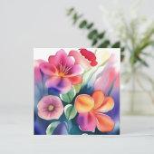 Invitation Beau, heureux, lumière, printemps, été, mignon, él (Debout devant)