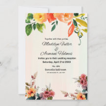 Beau Mariage Fleurs sauvages